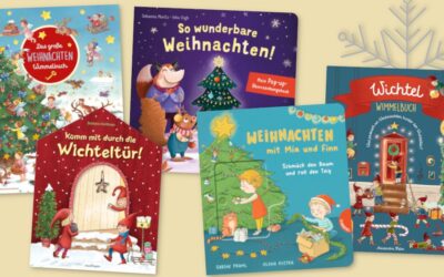Suchen, spielen, entdecken: Pappbilderbücher zur Weihnachtszeit