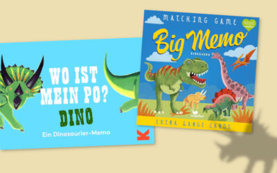 Dinosaurier suchen: Memo-Spiele