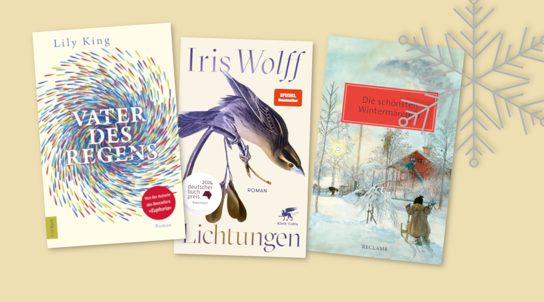 Drei Bücher als Weihnachtsgeschenk