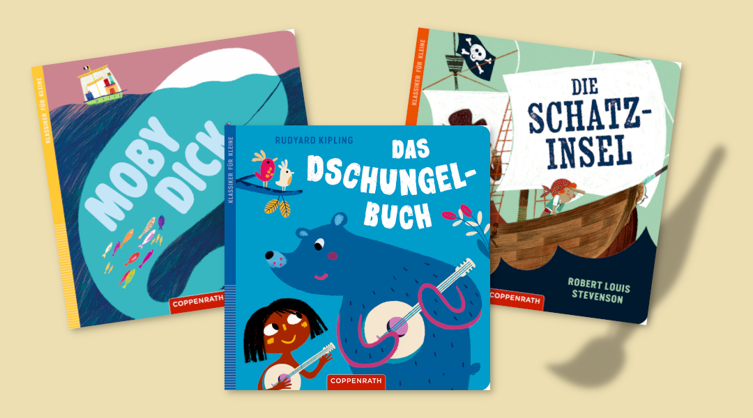 Klassiker für Kleine – Weltliteratur im Pappbilderbuch