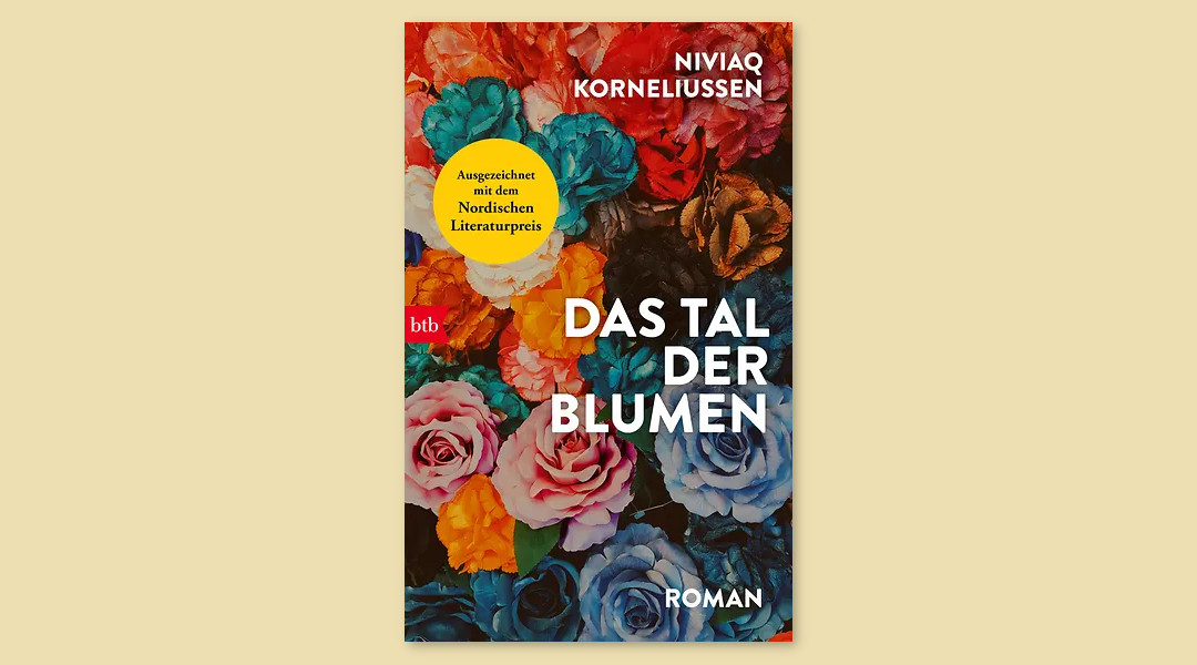 Das Cover des Buches zeigt bunte Blumen.
