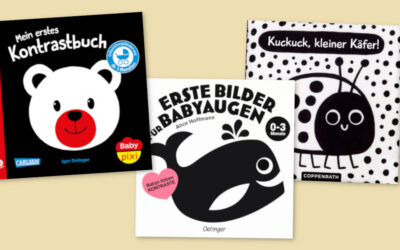 Kontrastbücher für Babys