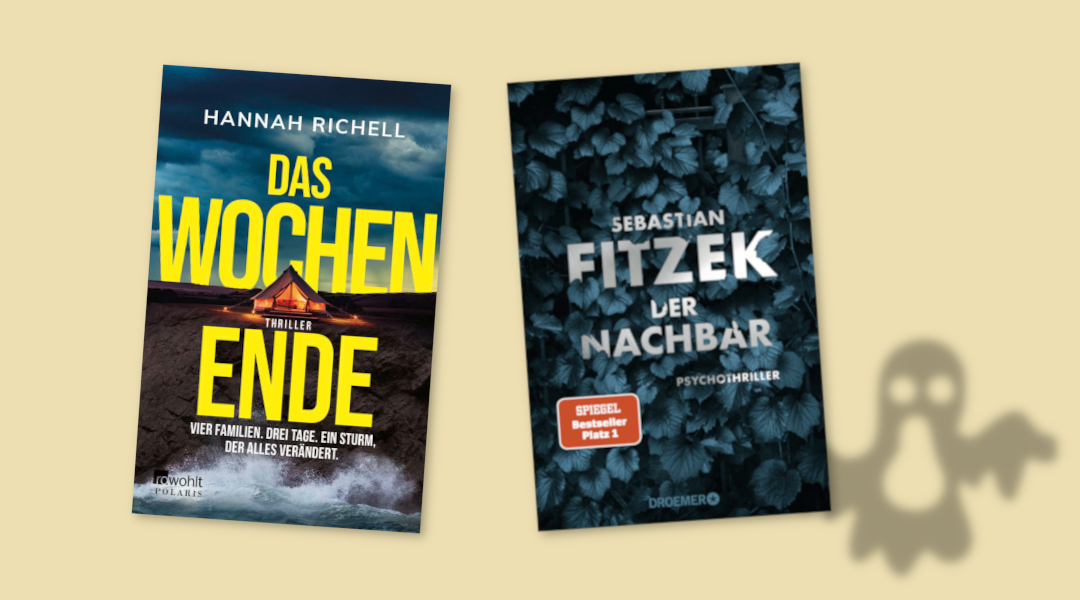 Doppelrezi_Todesstadt Das Bild zeigt die Cover von zwei Romanen.